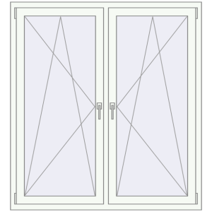 In den Warenkorb Kipp und Drehfenster 1350x1500 mm KORSA ENERGY-SAVING (REHAU SYNEGO MD)